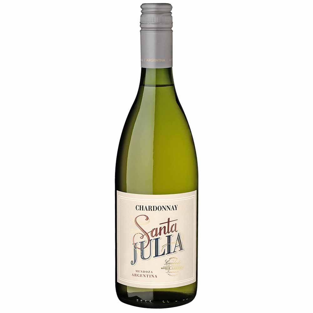 Vino Blanco SANTA JULIA Chardonnay Botella 750ml
