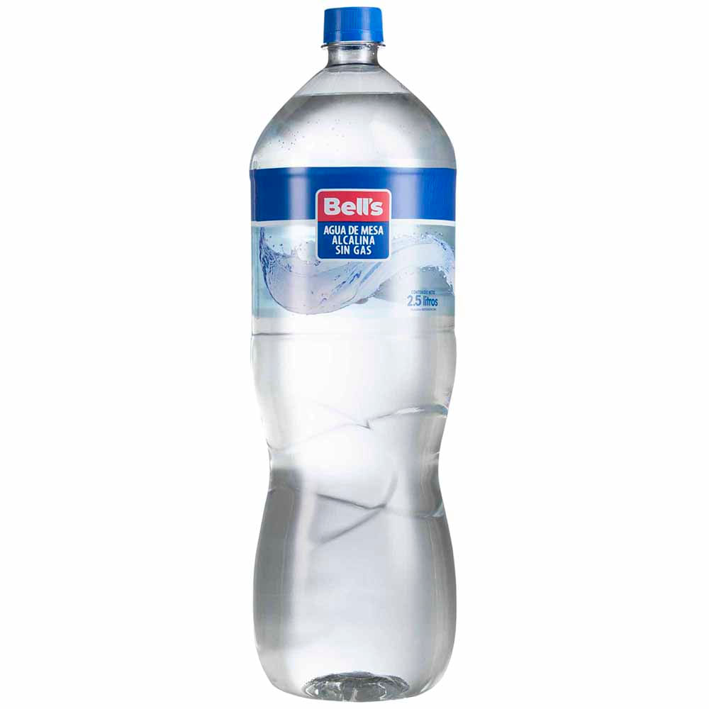 Agua BELL'S sin Gas Botella 2.5L