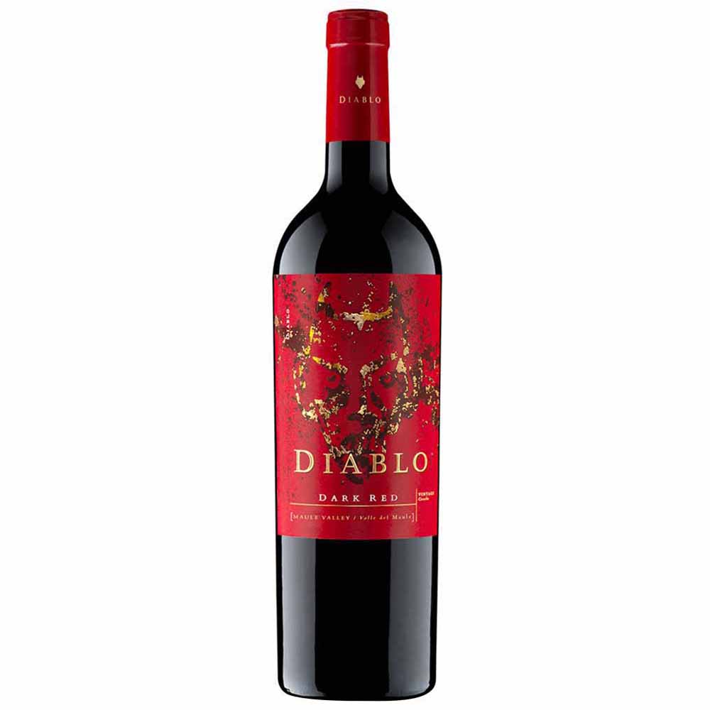 Vino Tinto DIABLO Dark Red Blend Botella 750ml