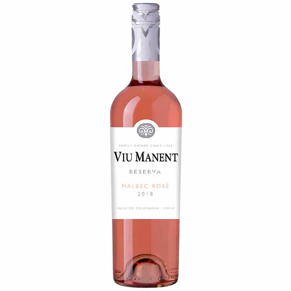 Vino Rosé VIU MANENT Malbec Rosé Botella 750ml