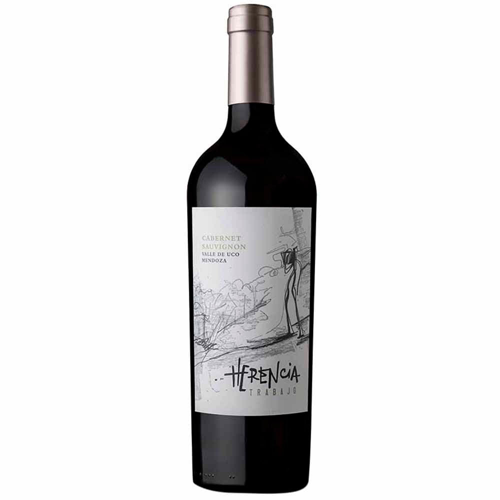 Vino Tinto HERENCIA Trabajo Cabernet Sauvignon Botella 750ml