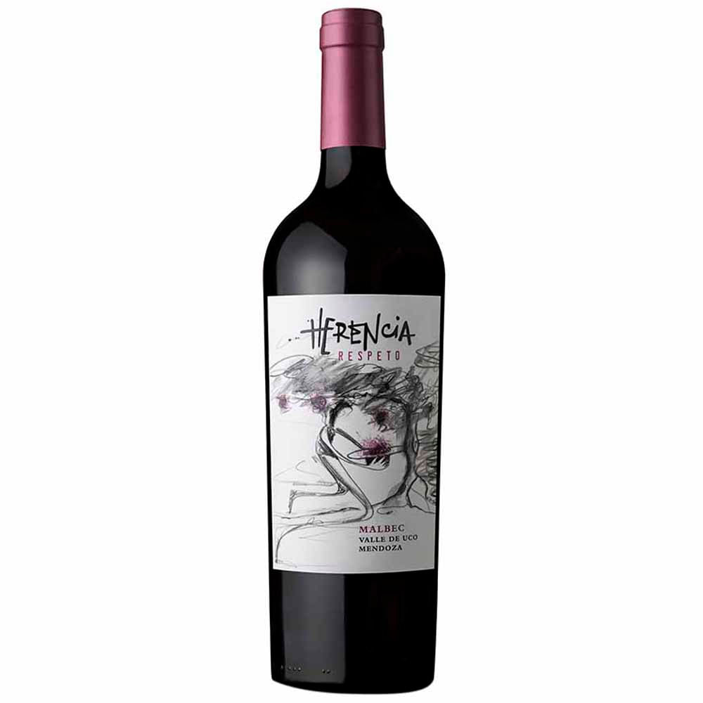 Vino Tinto HERENCIA Respeto Malbec Botella 750ml