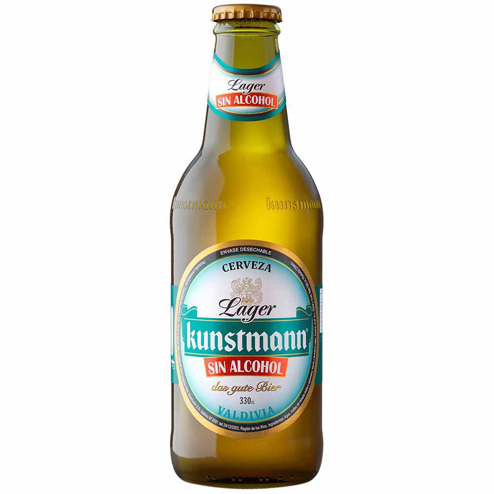 Cerveza KUNSTMANN Lager Sin Alcohol Botella 330 ml
