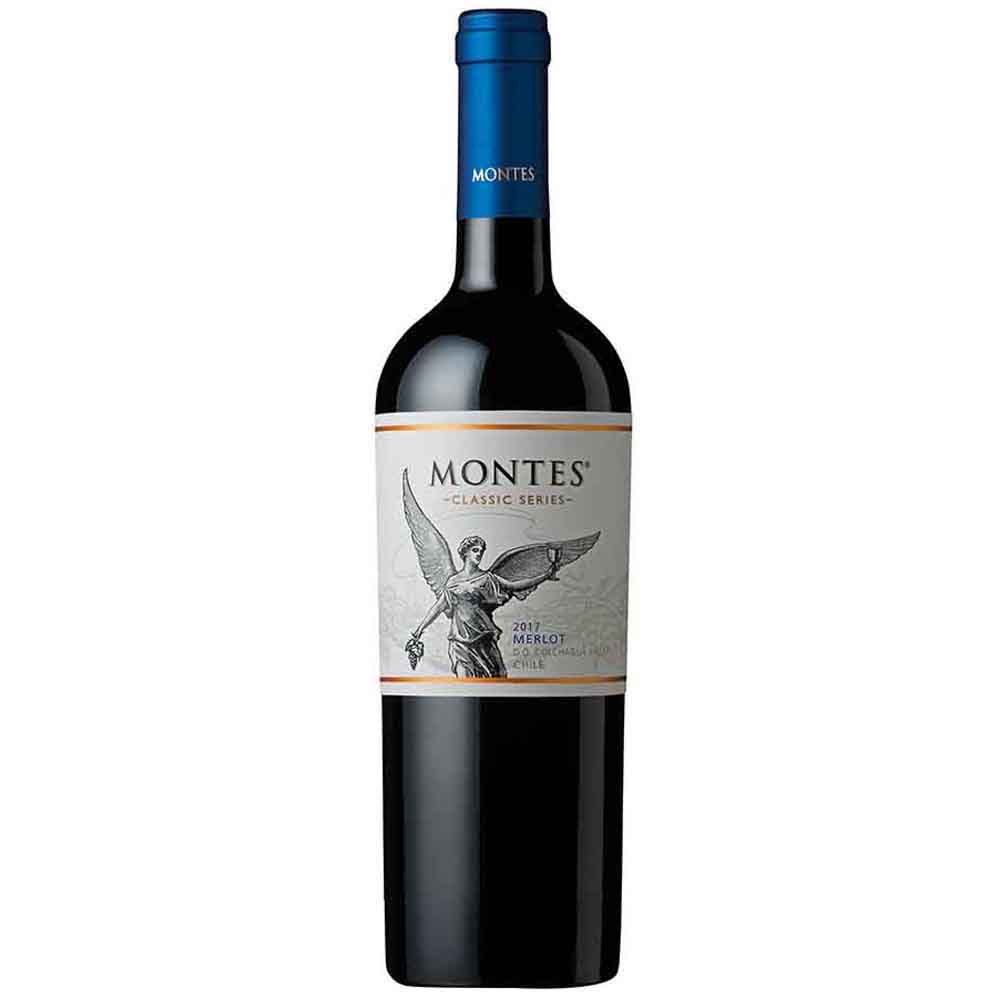 Vino Tinto MONTES Classic Merlot Reserva Botella 750ml