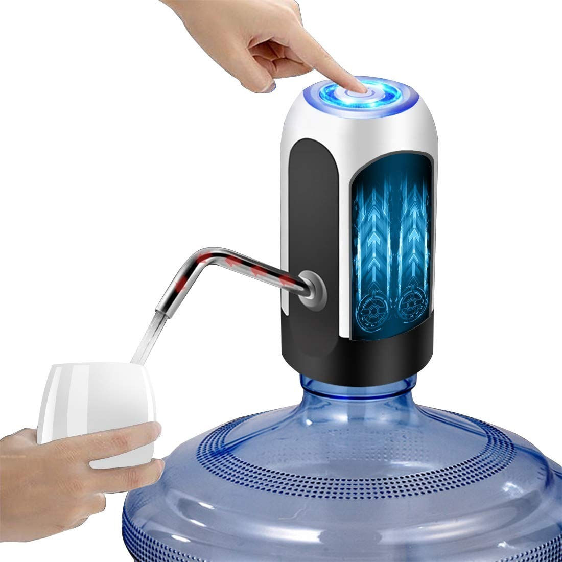 Dispensador de Agua Automática Recargable Mini Bomba de Agua
