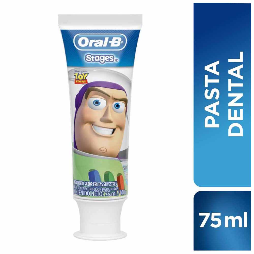 Pasta Dental ORAL B Stages Chicle Tubo 75ml