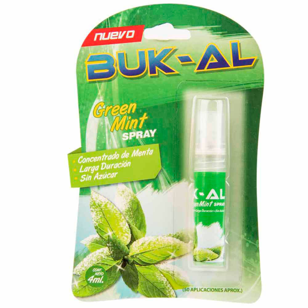 Desodorante Bucal BUK-AL Menta Envase 4ml