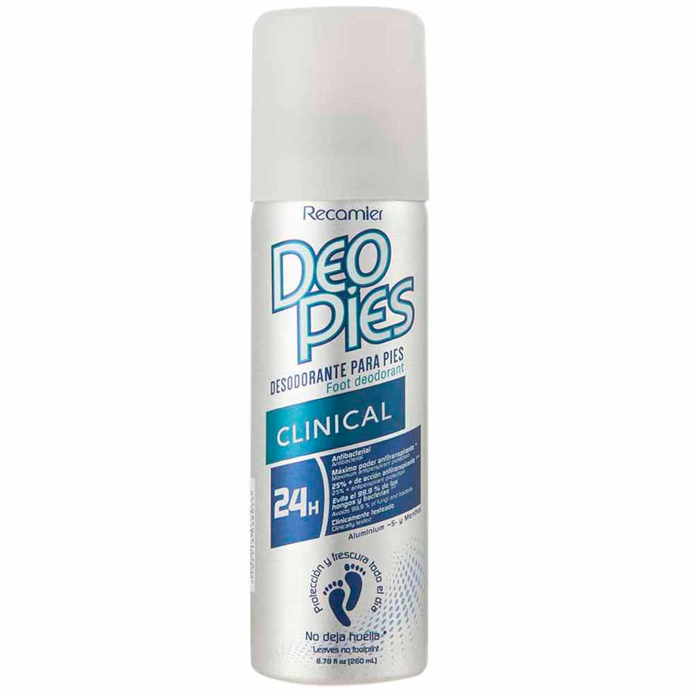 Desodorante Aerosol para Pies DEO PIES Clinical Frasco 260ml