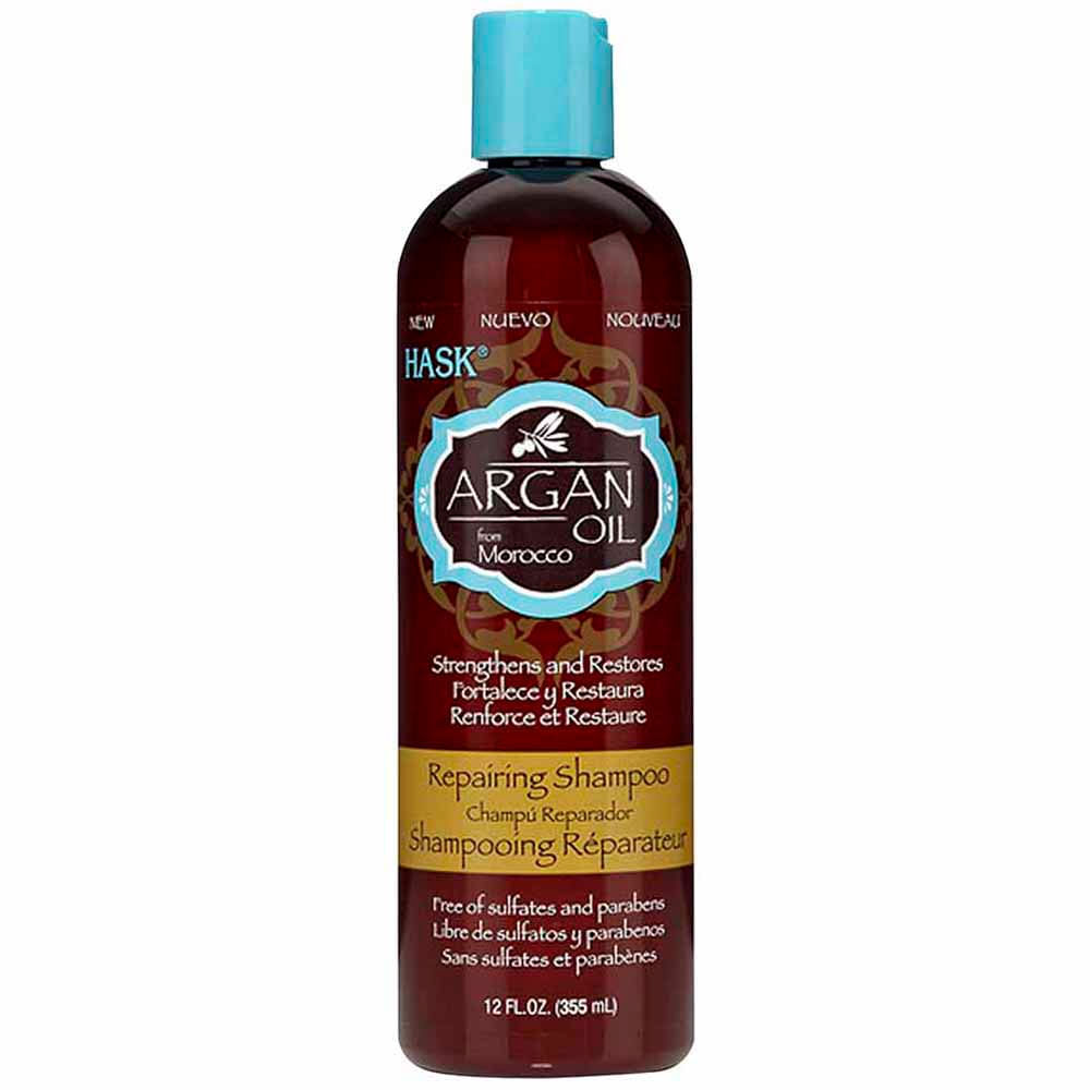 Shampoo HASK Argan Oil Frasco 355ml