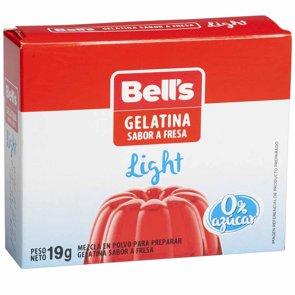 Gelatina Light BELL'S Fresa Bolsa 19g
