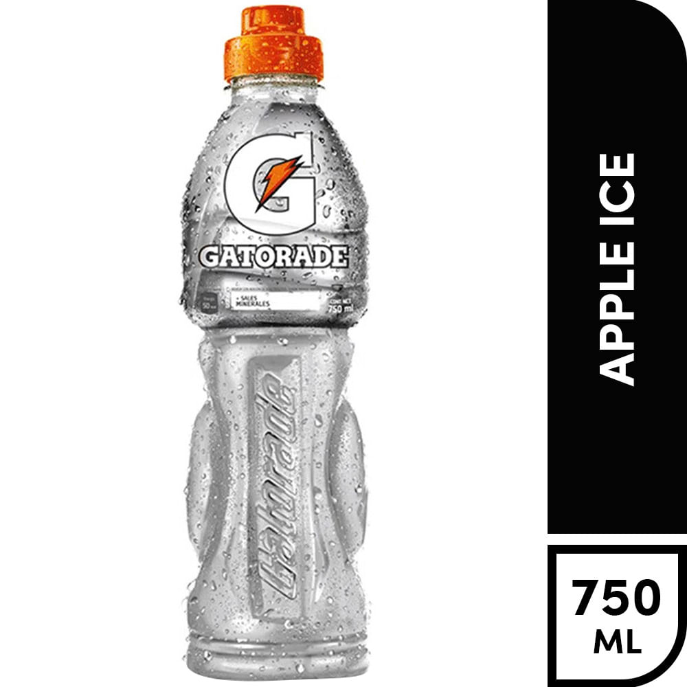 Bebida Rehidratante GATORADE Apple Ice Botella 750ml