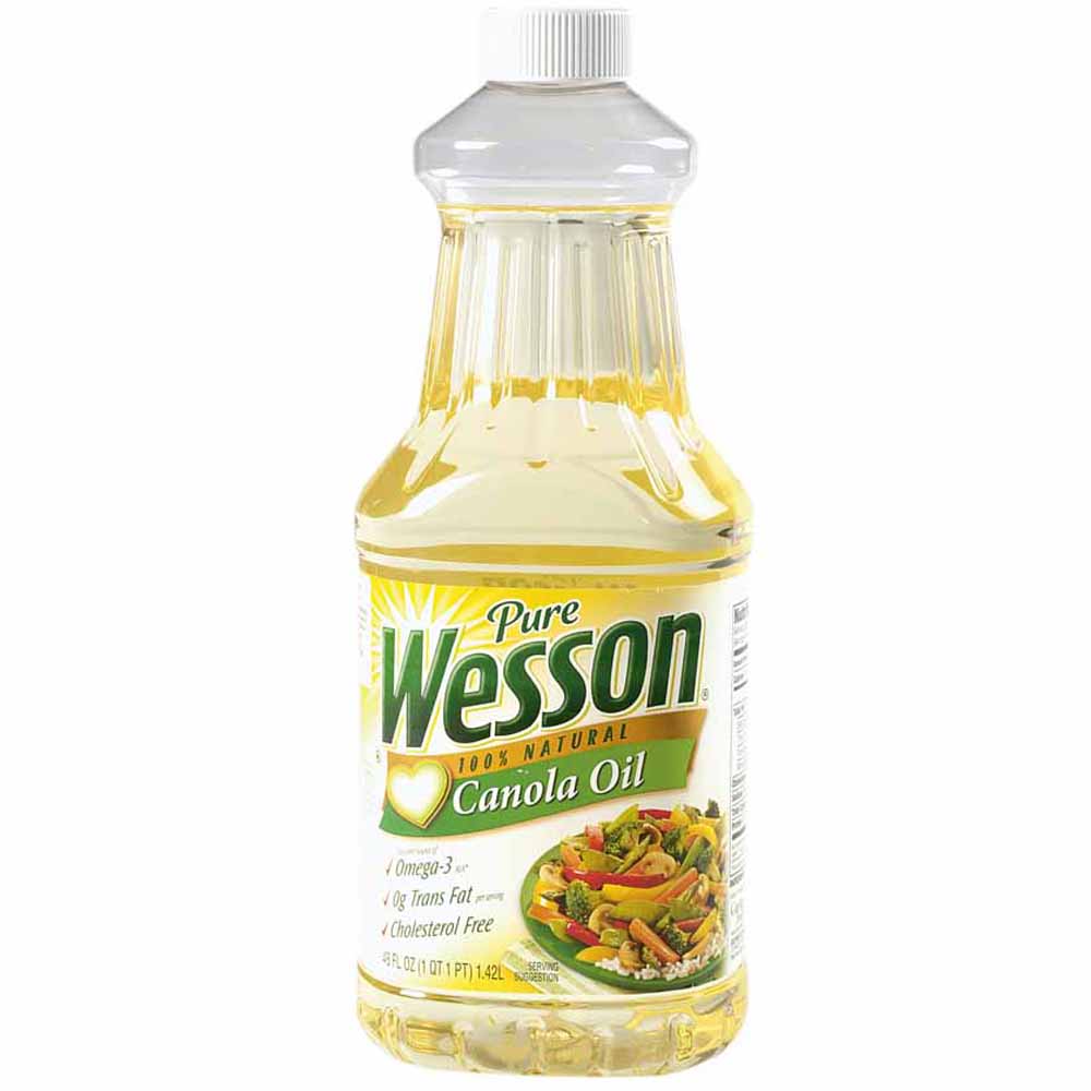 Aceite de Canola WESSON Botella 1.42L