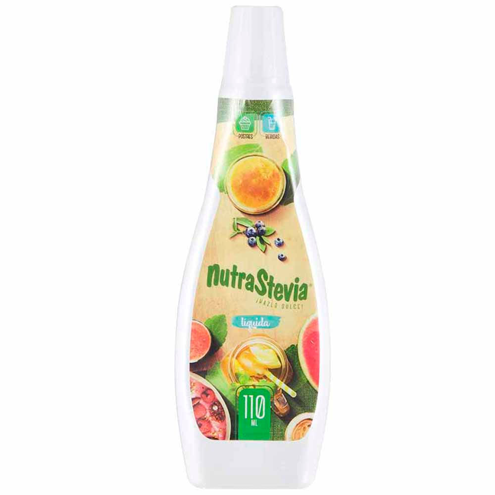 Endulzante Natural Líquido NUTRA STEVIA Botella 110ml