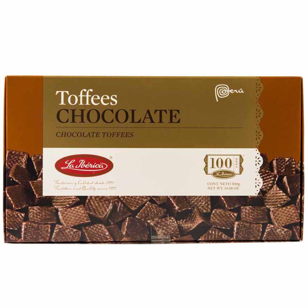 Toffees LA IBERICA Chocolate Bolsa 300Gr