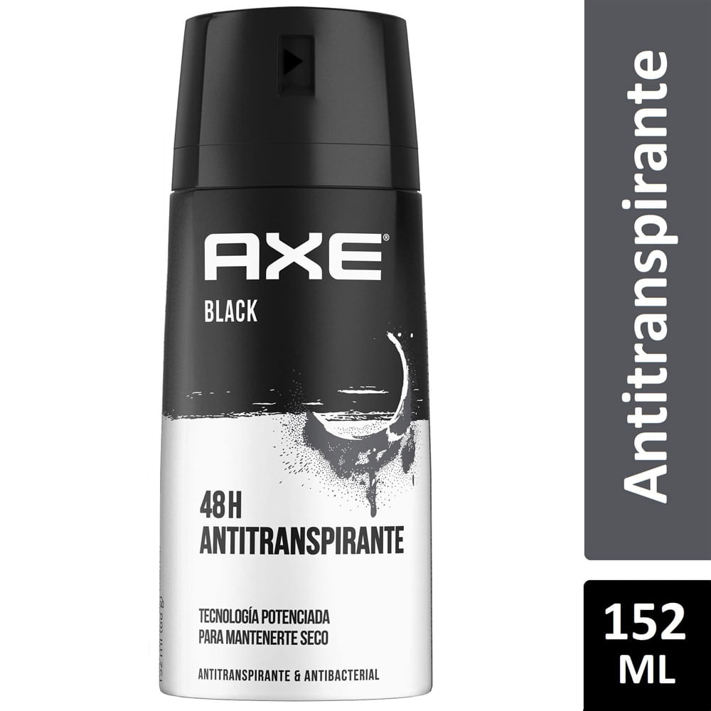 Desodorante en Aerosol para Hombre AXE Black Frasco 90g