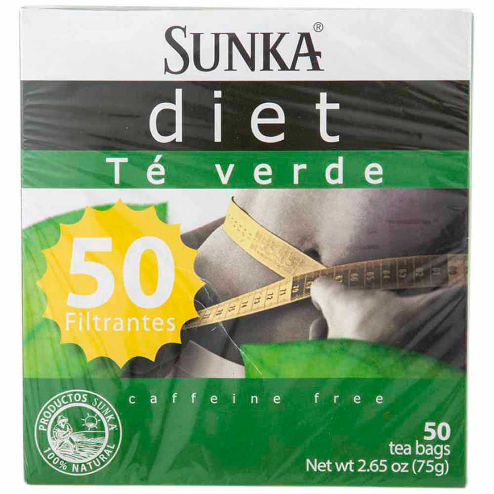 Infusiones SUNKA Té Verde Diet Caja 50un