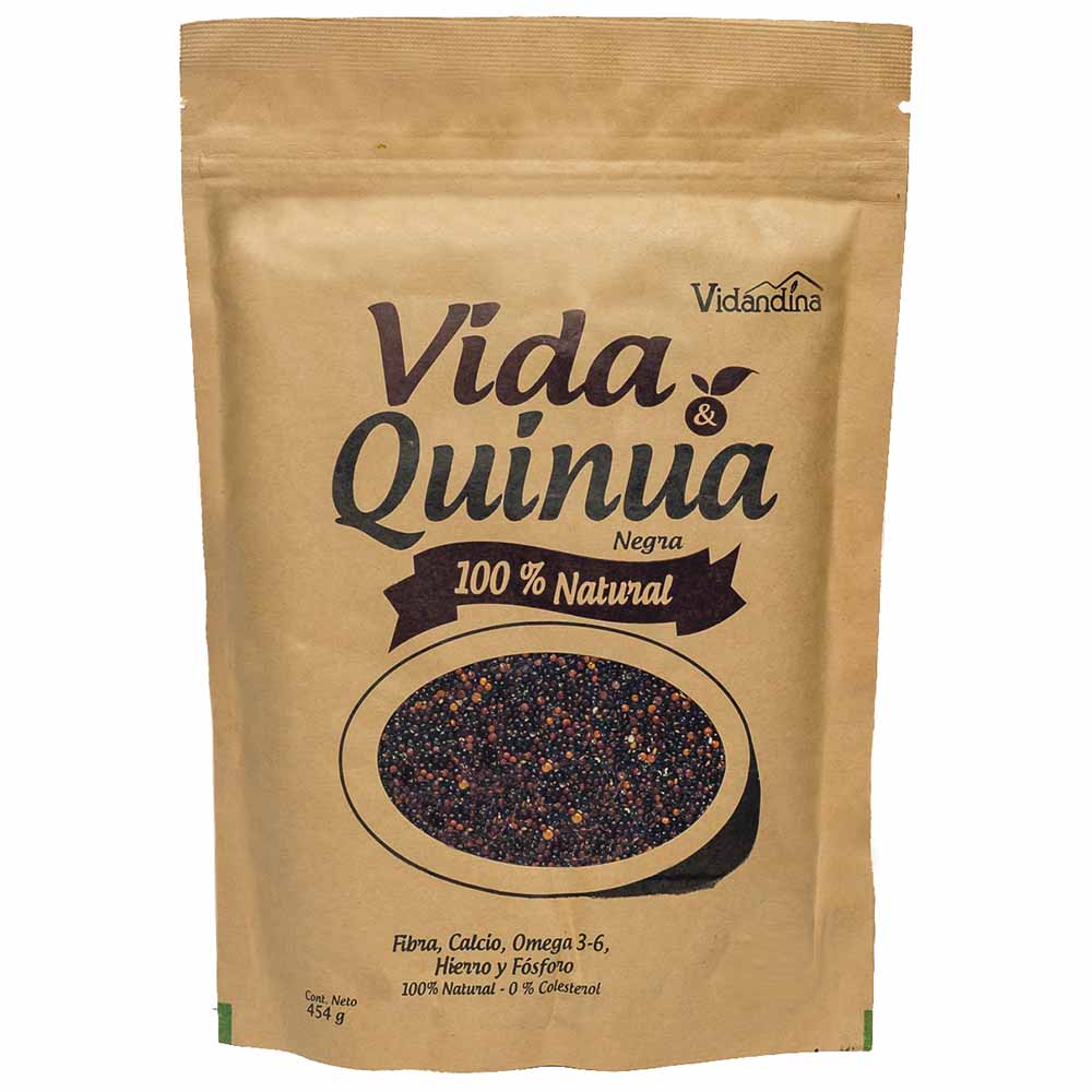 Quinua VIDA&QUINUA Negra Doypack 454g