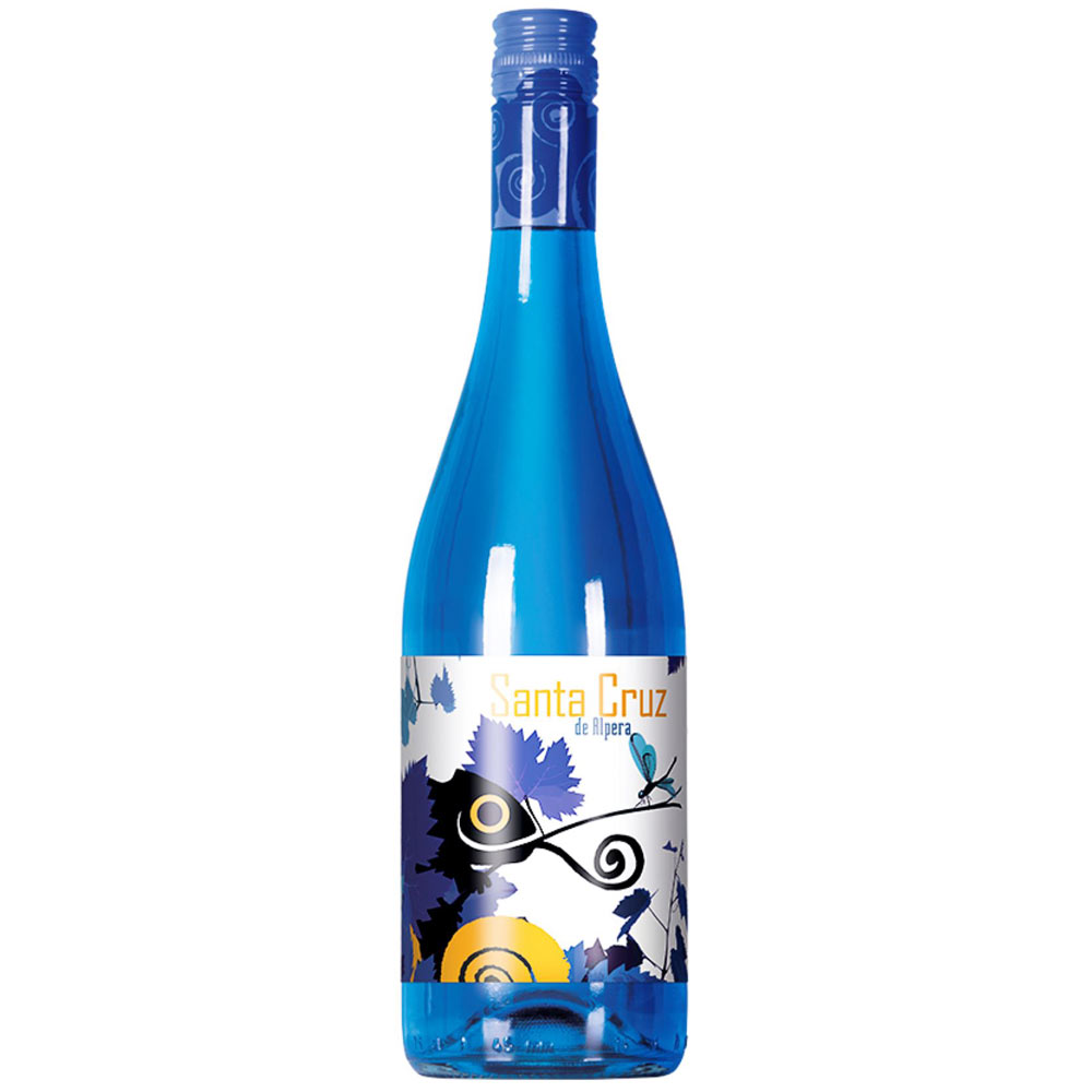 Vino Blanco SANTA CRUZ DE ALPERA Frizzante Azul Botella 750ml