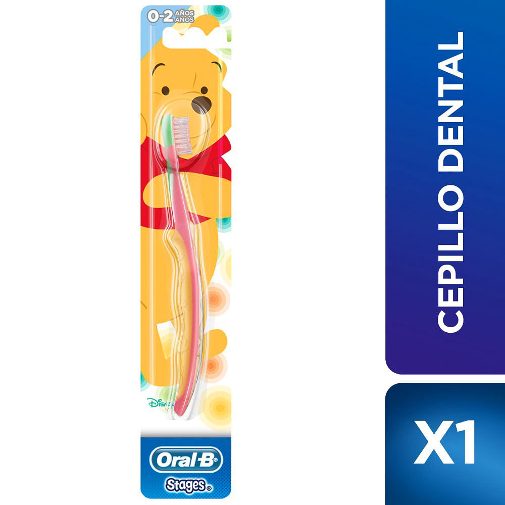Cepillo Dental ORAL-B Stages 4-24 meses Winnie The Pooh Extra Suave Paquete 1un