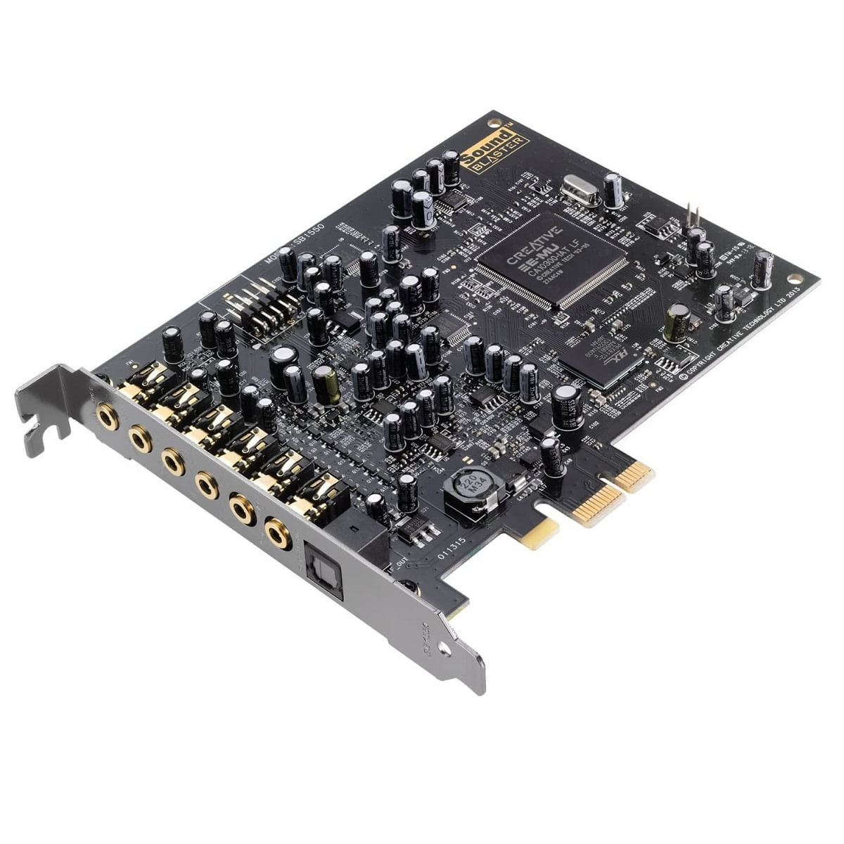 Tarjeta de Sonido Creative Sound Blaster Audigy Rx 7.1 PCIe SB1550