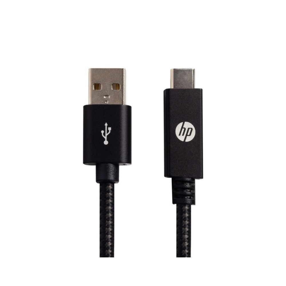 Cable HP USB a USB-C 1 metro HP042GB - Negro