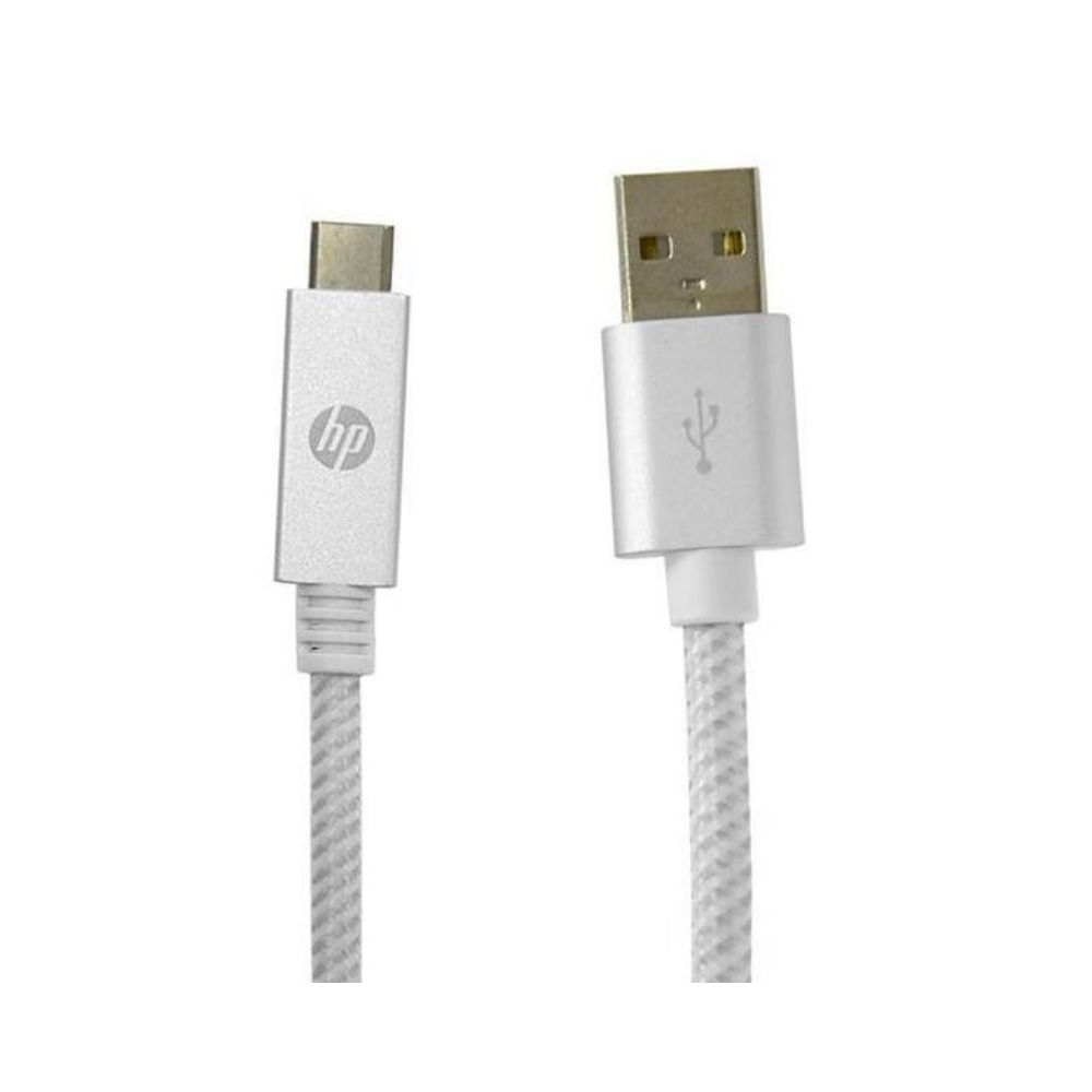 Cable HP USB a USB-C 1 metro HP042GB - Plateado