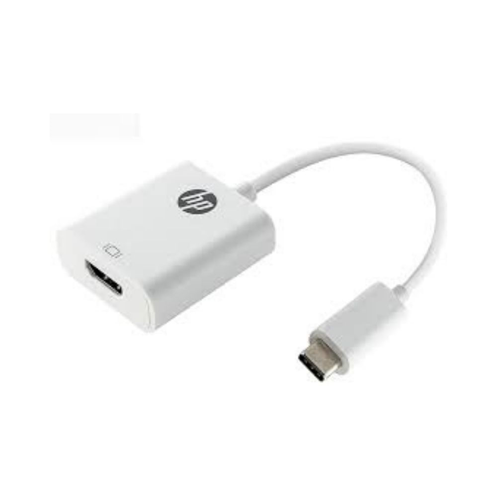 Adaptador HP USB-C a HDMI HP038GB - Blanco