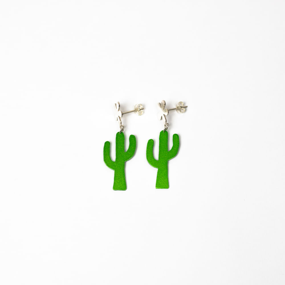 Aretes Amabile Cactus Verde