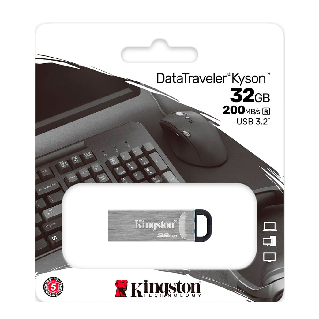Memoria USB 3.2 Kingston DTKN 32GB 200MB/s