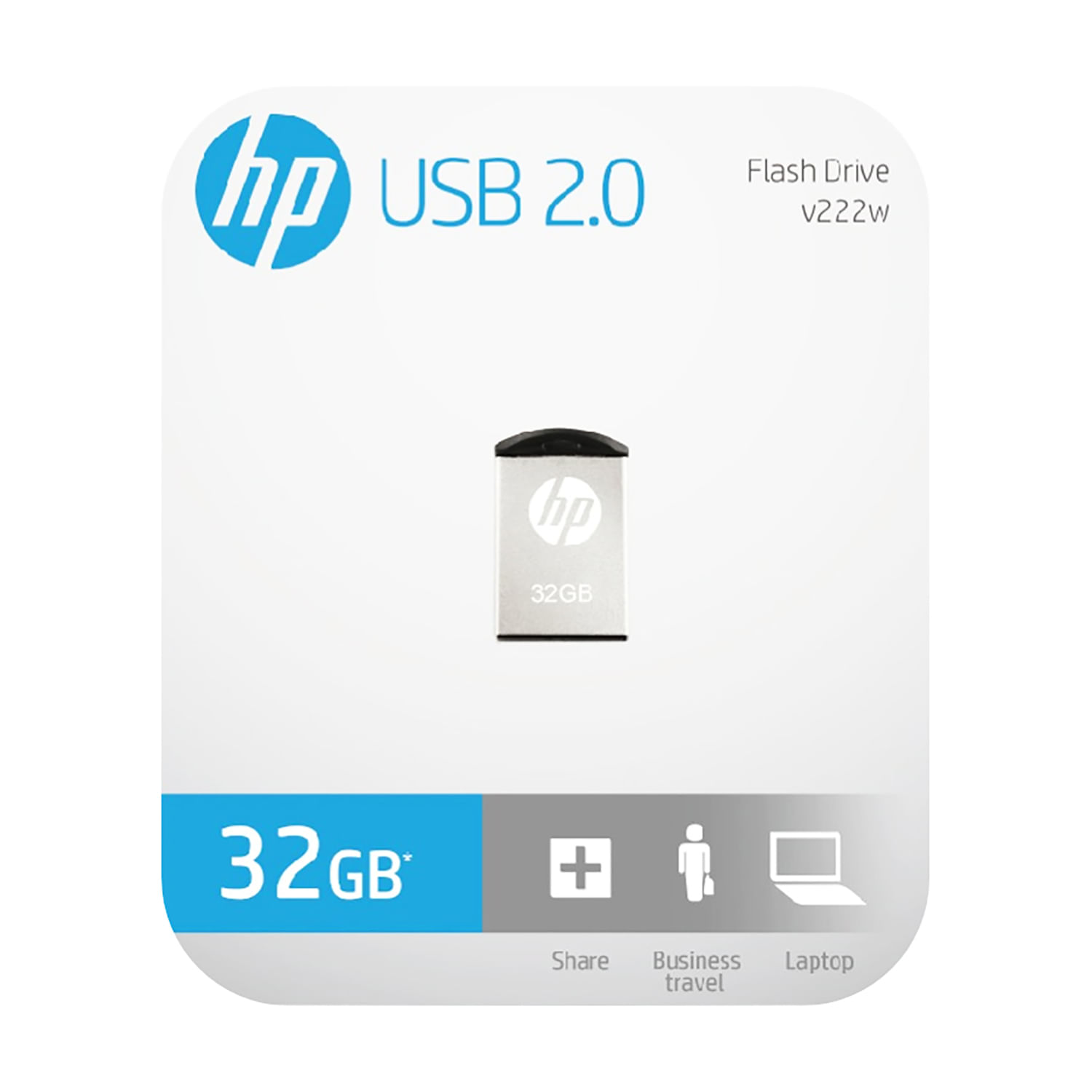 Memoria USB HP Flash Drive V222w 32GB Metal