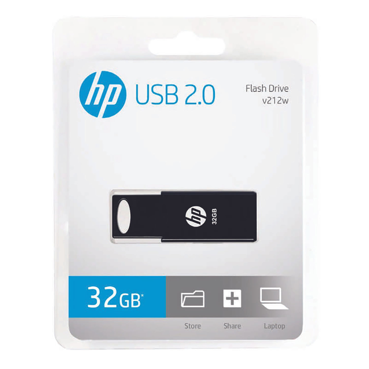 Memoria USB HP Flash Drive V212w 32GB Negro