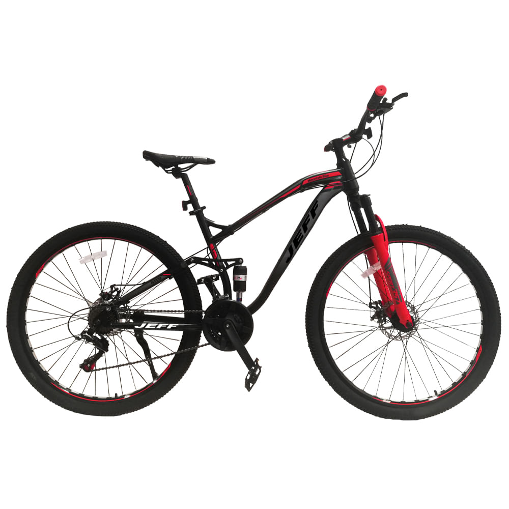 Bicicleta Megamo Aro 29 Negro Con Rojo
