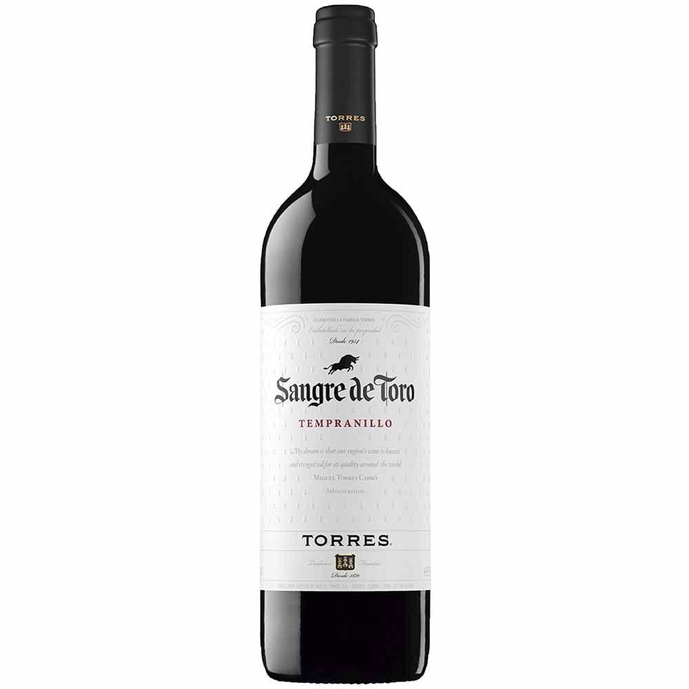 Vino Tinto TORRES Sangre de Toro Tempranillo Botella 750ml
