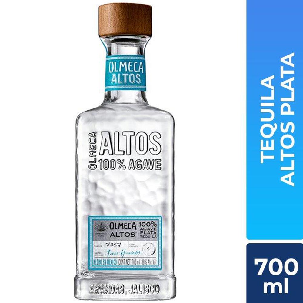 Tequila OLMECA ALTOS Blanco Botella 700ml