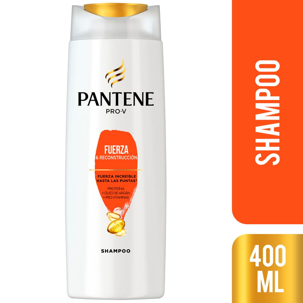 Shampoo PANTENE Fuerza y Reconstrucción Frasco 400ml