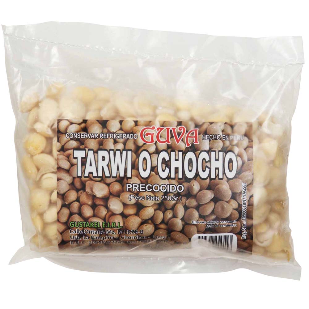 Tarwi Chocho Precocido Bolsa 250g