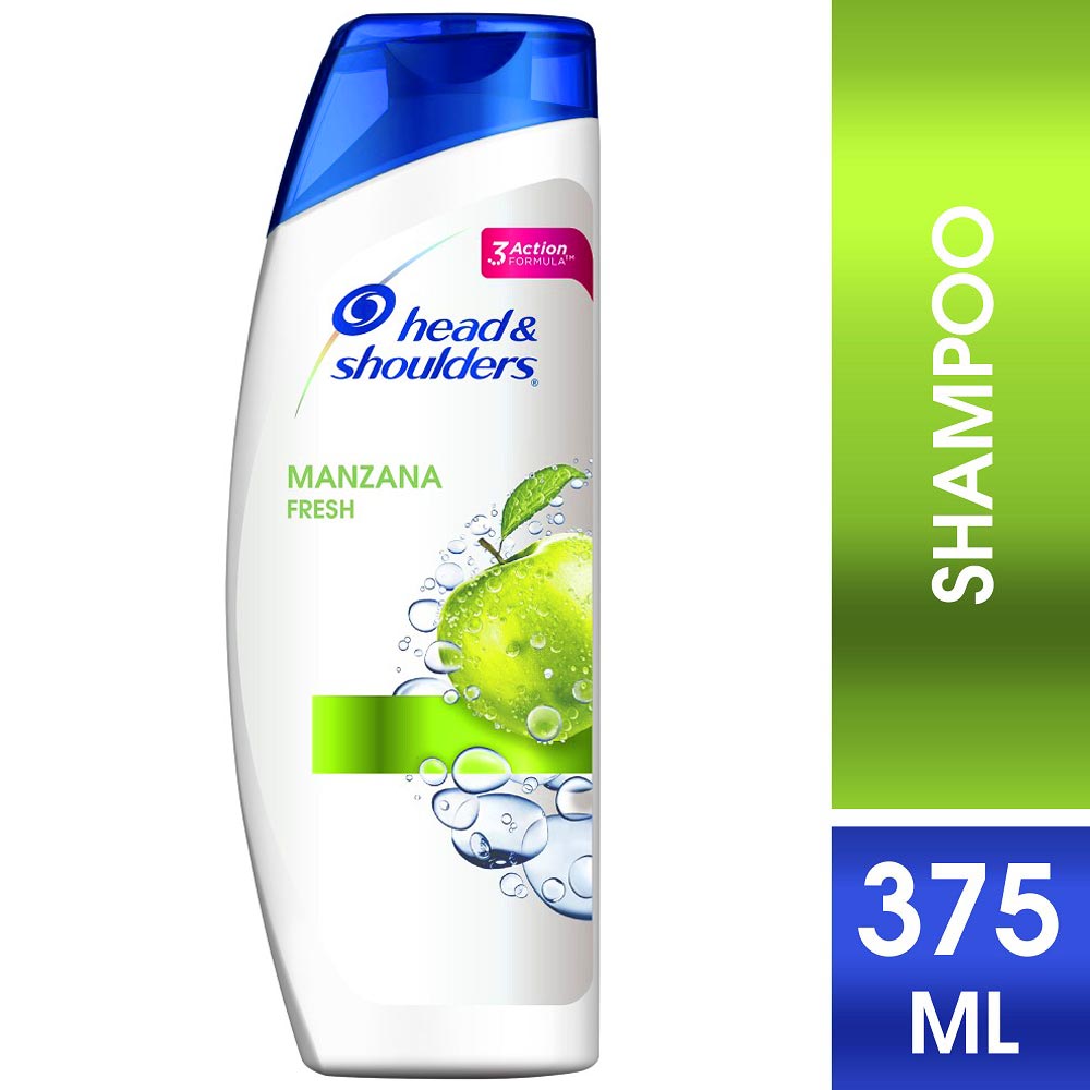Shampoo HEAD & SHOULDERS Manzana Fresh Frasco 375ml