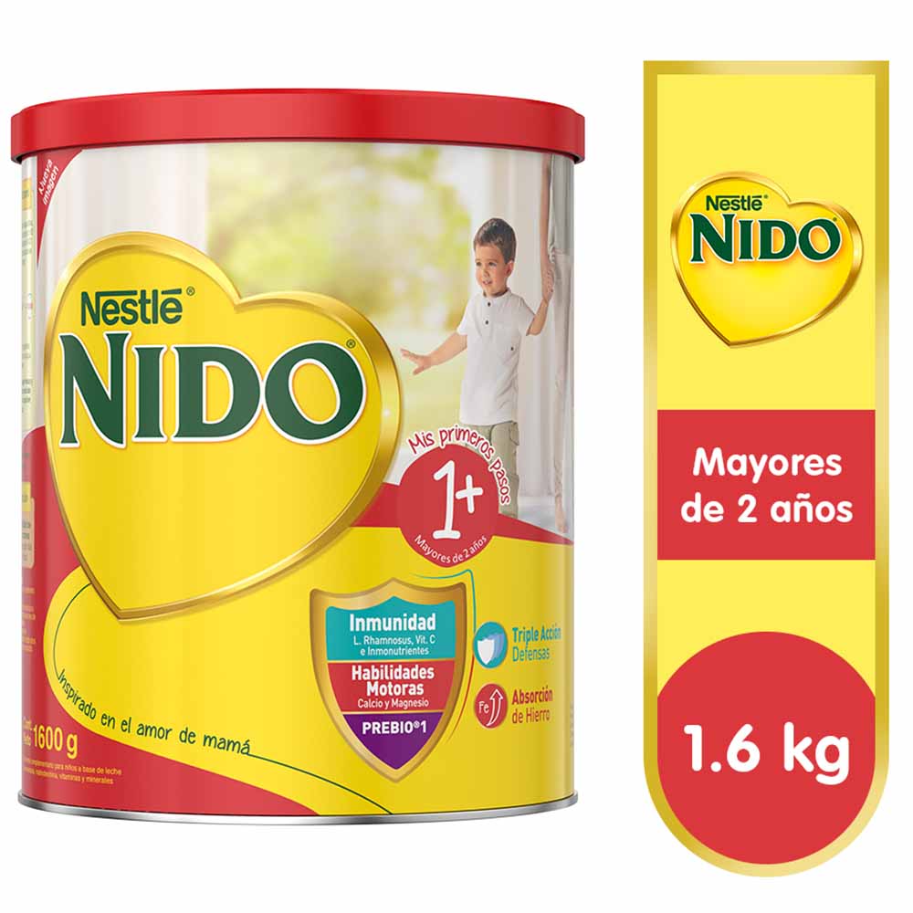 Alimento Complementario NIDO 1+  Lata 1.6kg