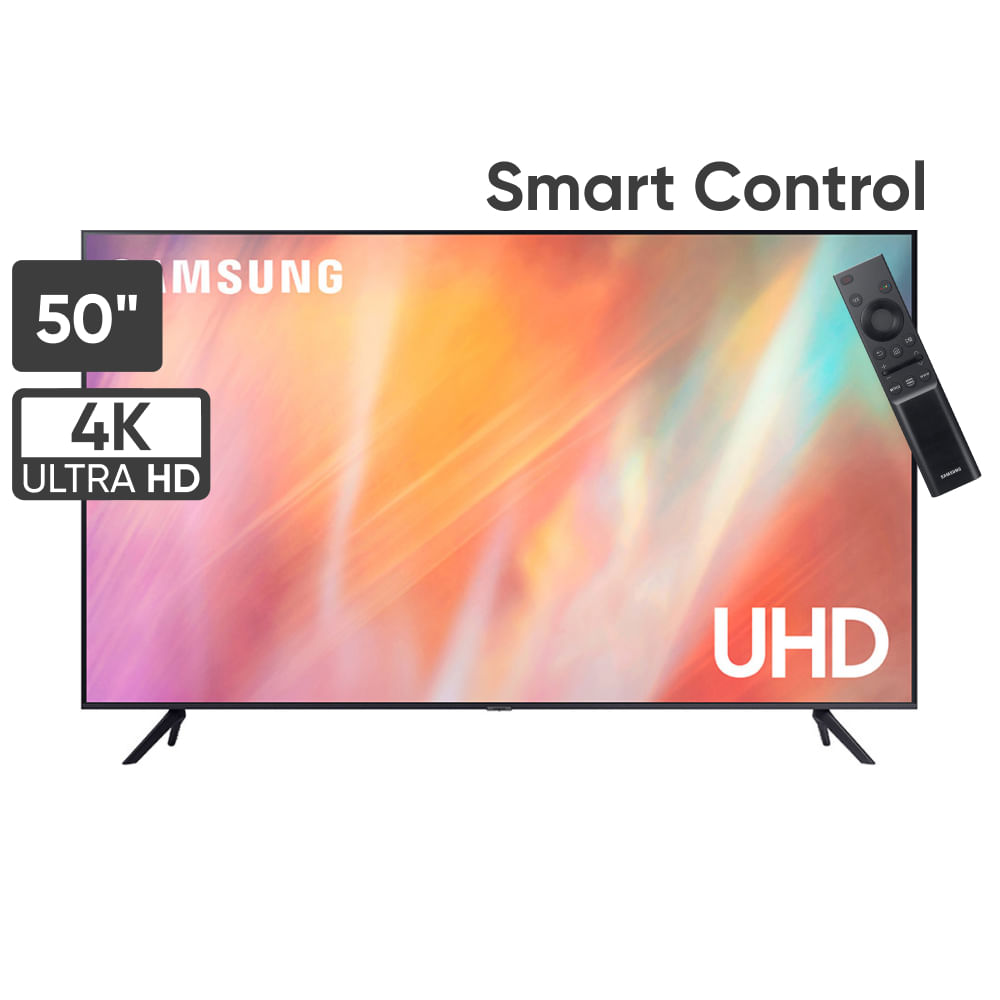 Televisor SAMSUNG LED 50'' Ultra HD / 4K Smart TV UN50AU7000GXPE