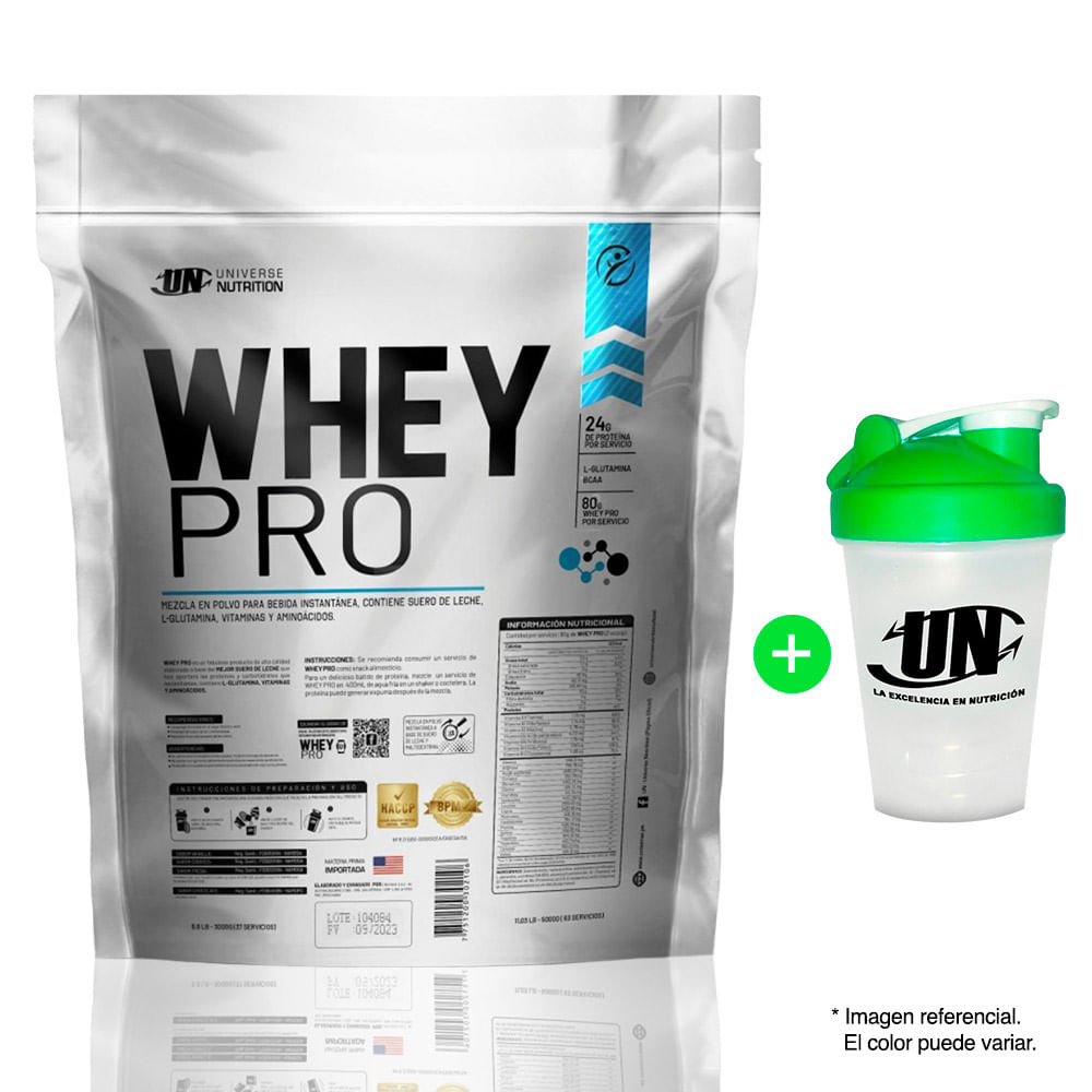 Proteína Universe Nutrition Whey Pro 5kg Cookies & Cream + Shaker
