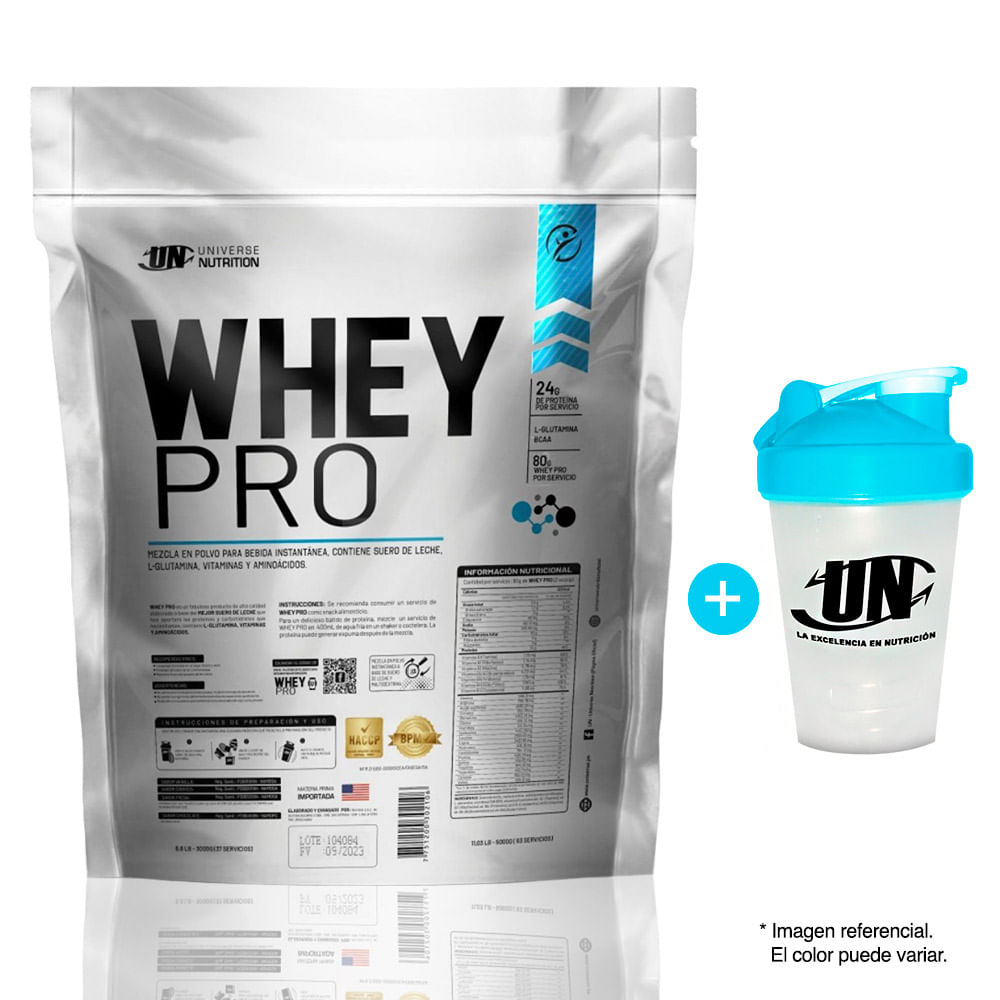 Proteína Universe Nutrition Whey Pro 3kg Chocolate + Shaker