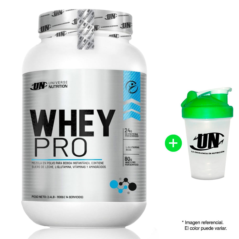 Proteína Universe Nutrition Whey Pro 1.1kg Cookies & Cream + Shaker