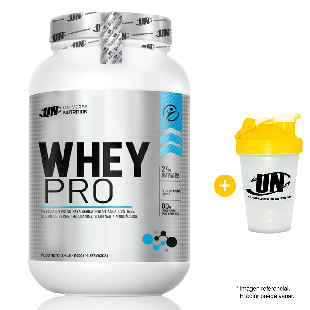 Proteína Universe Nutrition Whey Pro 1.1kg Vainilla + Shaker