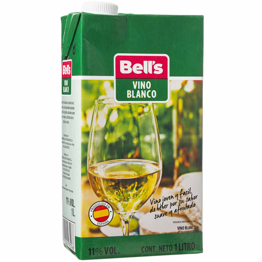 Vino Blanco BELL'S Caja 1L