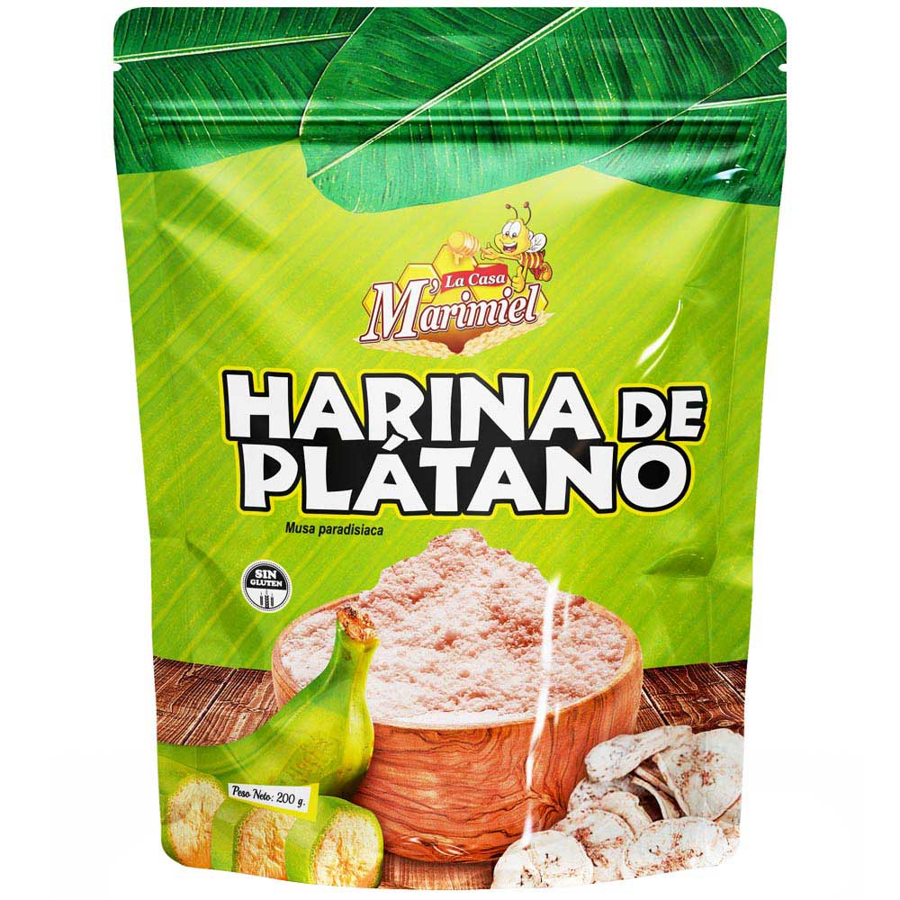Harina de Plátano LA CASA MARIMIEL Doypack 200g