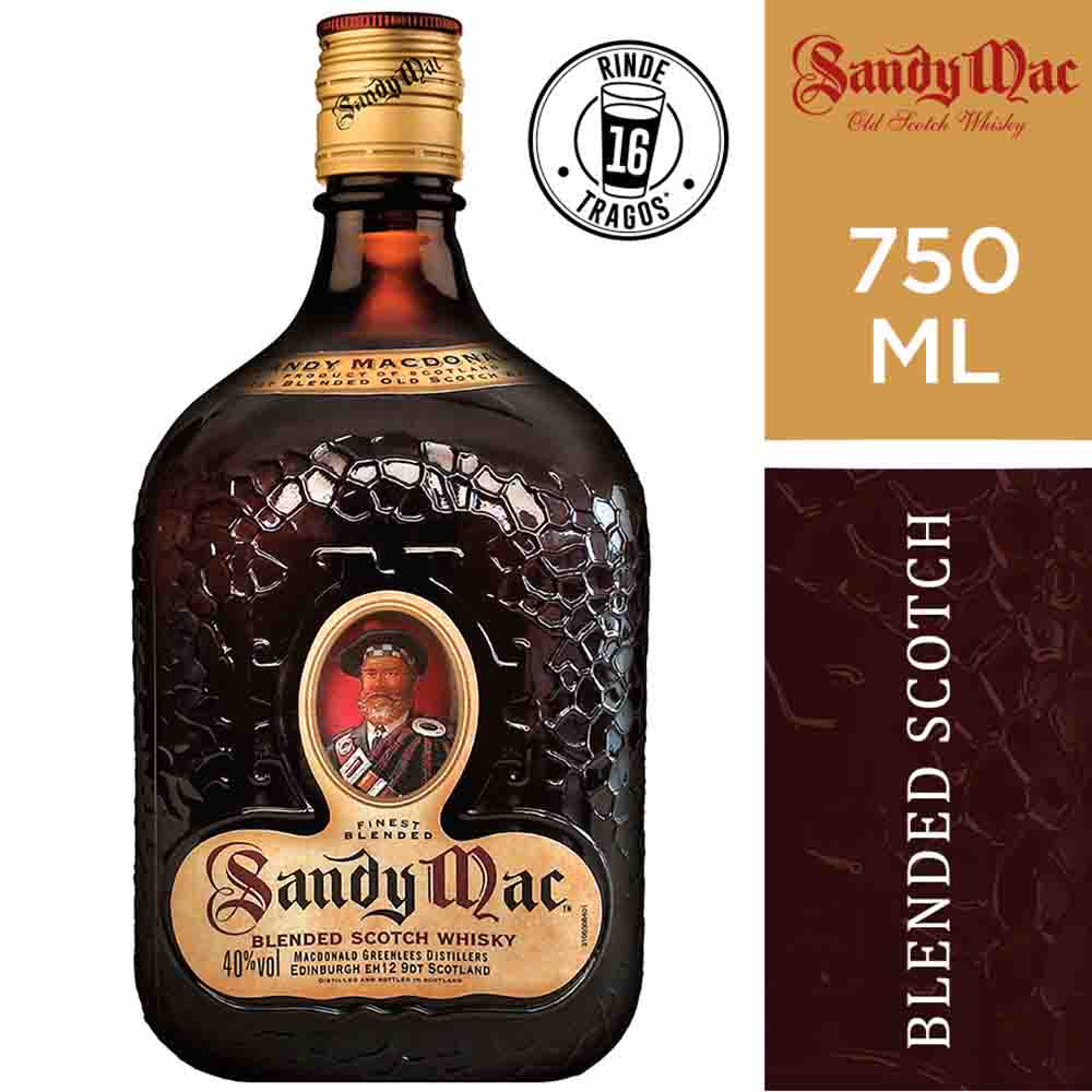 Whisky SANDY MAC Botella 750ml