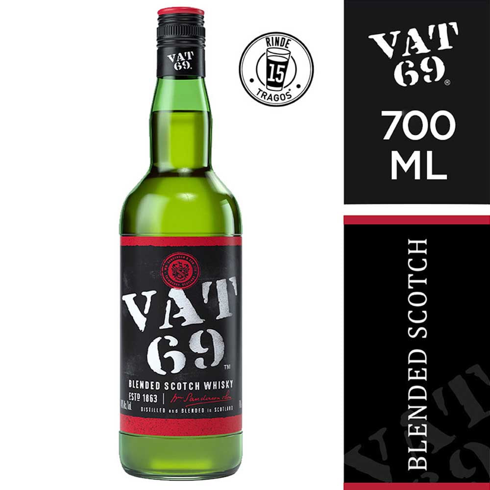 Whisky VAT 69 Botella 700ml