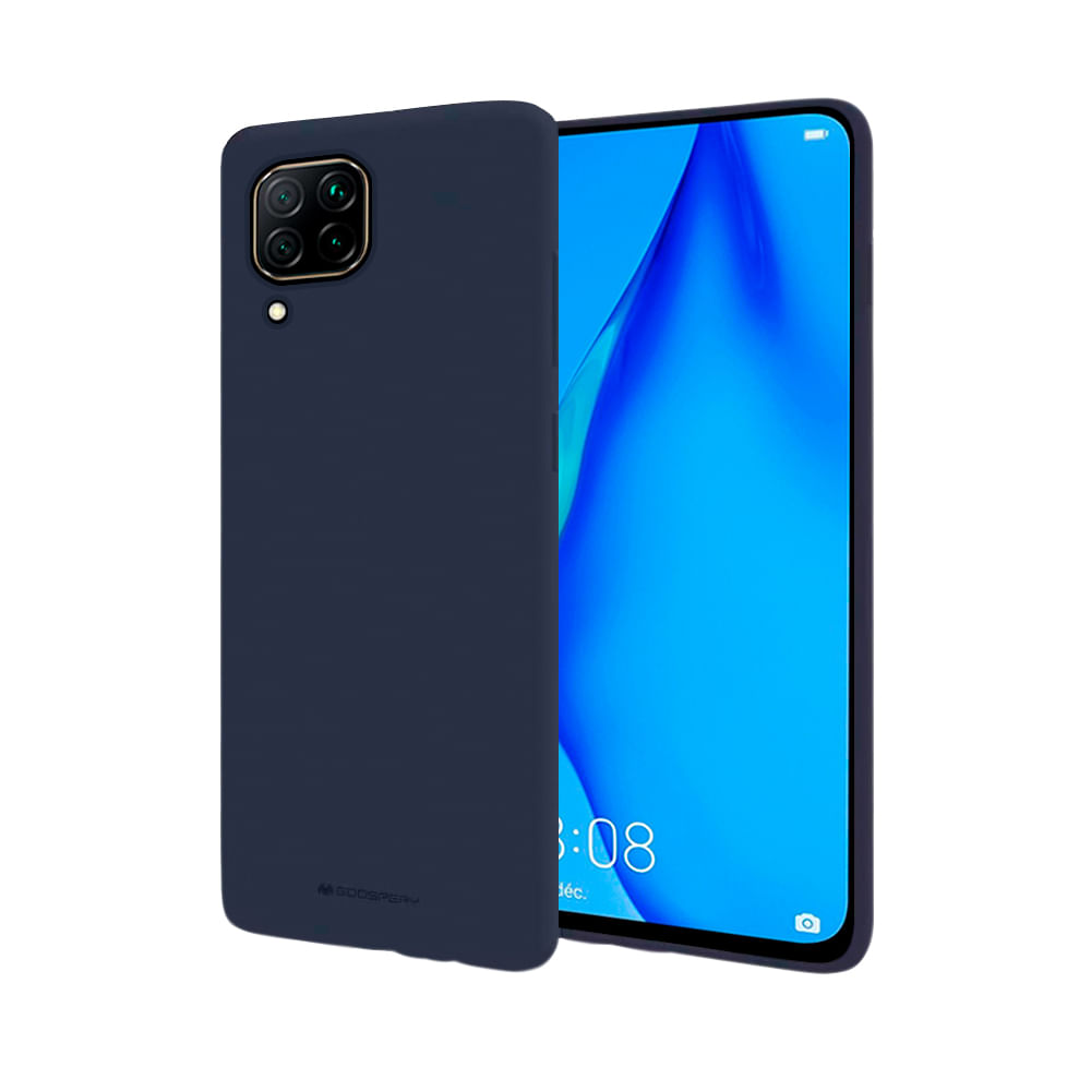 Funda Case para Huawei Mate 20 Lite Soft Feeling Goospery Original Azul Resistente a caidas