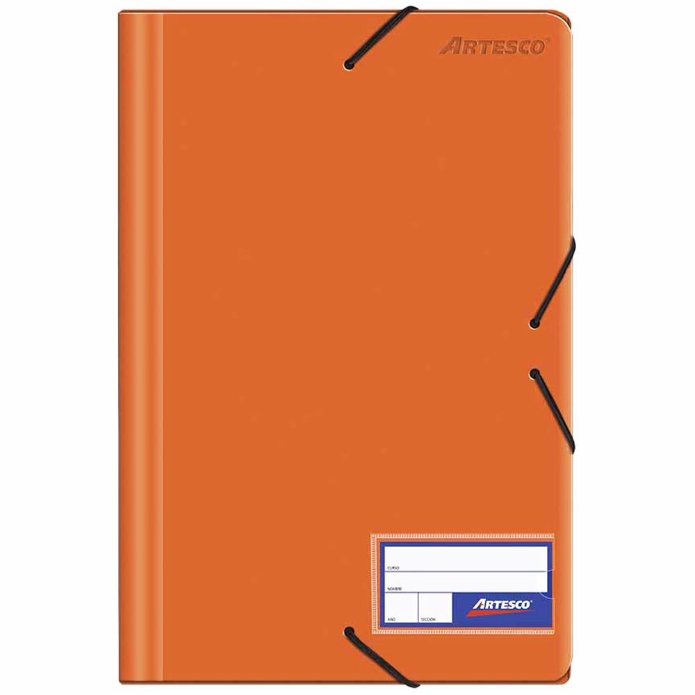 Folder ARTESCO con Liga Naranja