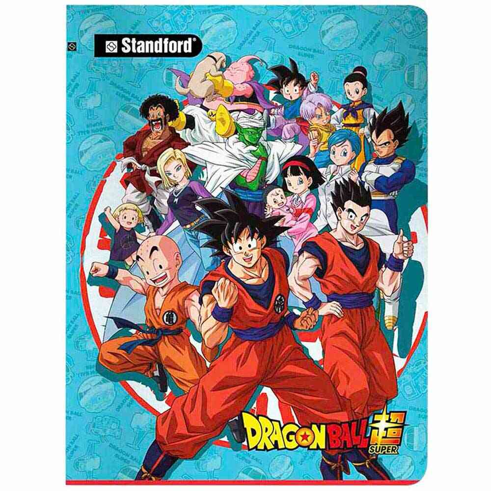 Cuaderno STANDFORD Dragon Ball Super Rayado 84 Hojas